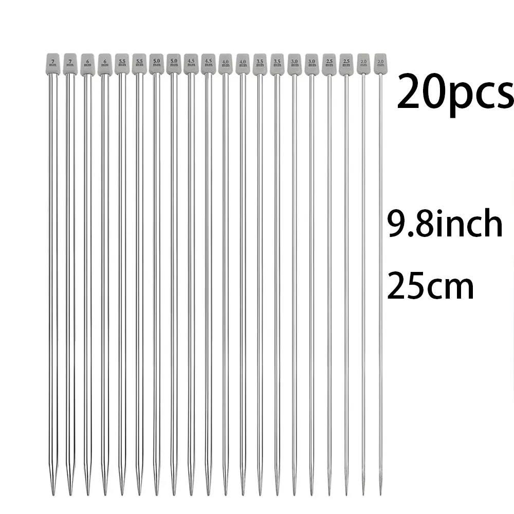 Stainless Steel Knitting Needles Set for Sweater Making