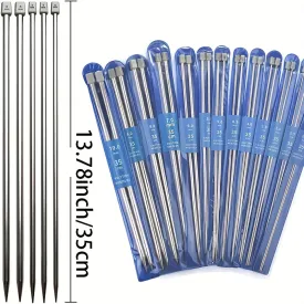 Stainless Steel Knitting Needles Set for Sweater Making