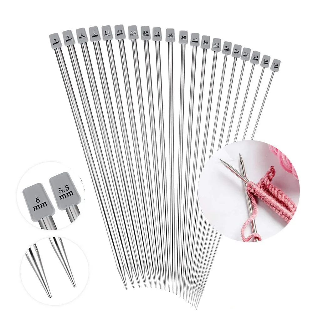 Stainless Steel Knitting Needles Set for Sweater Making