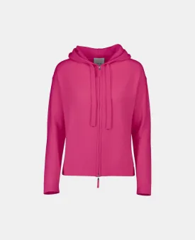 Strickjacke aus Cashmere in Rot - Lockerer Schnitt