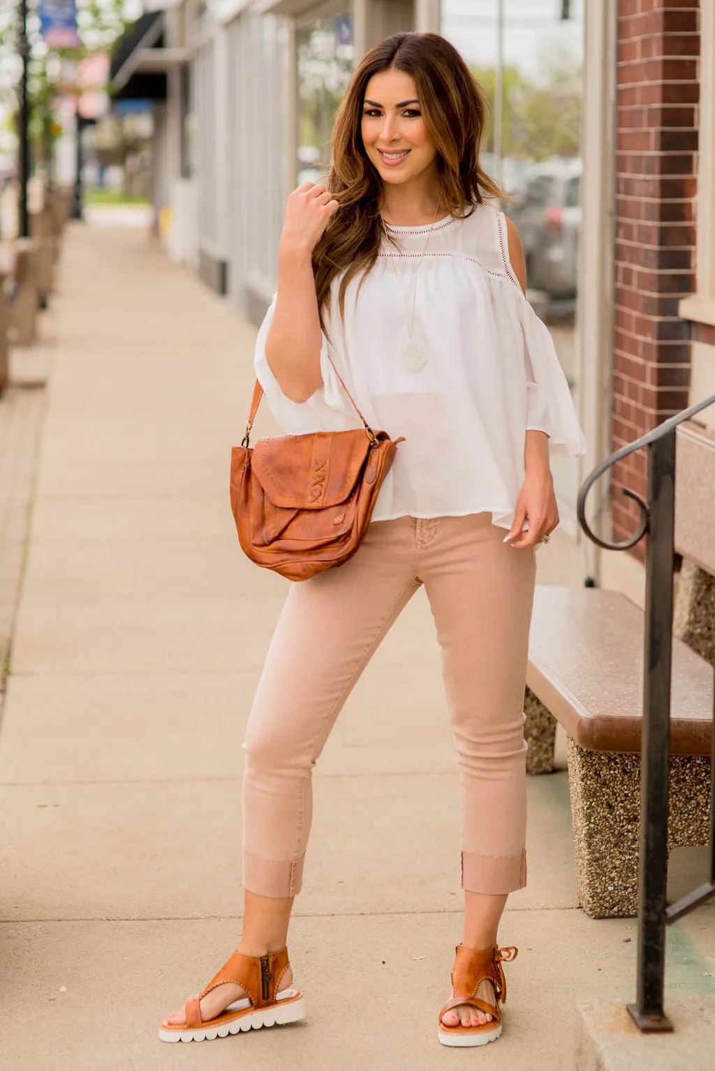 Sylvie Denim Capris
