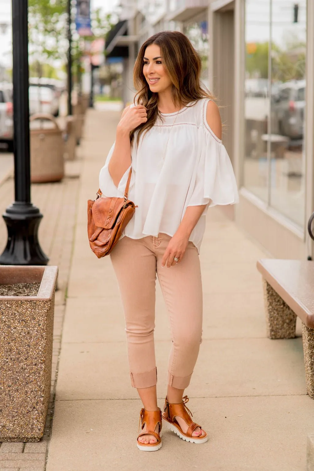 Sylvie Denim Capris