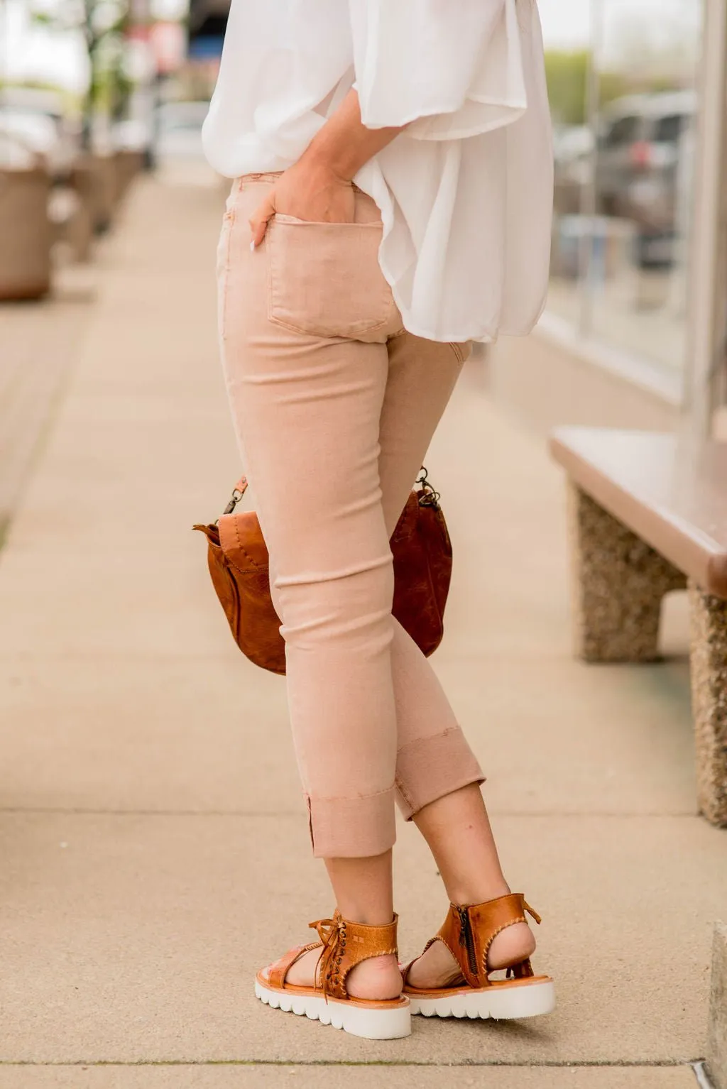 Sylvie Denim Capris