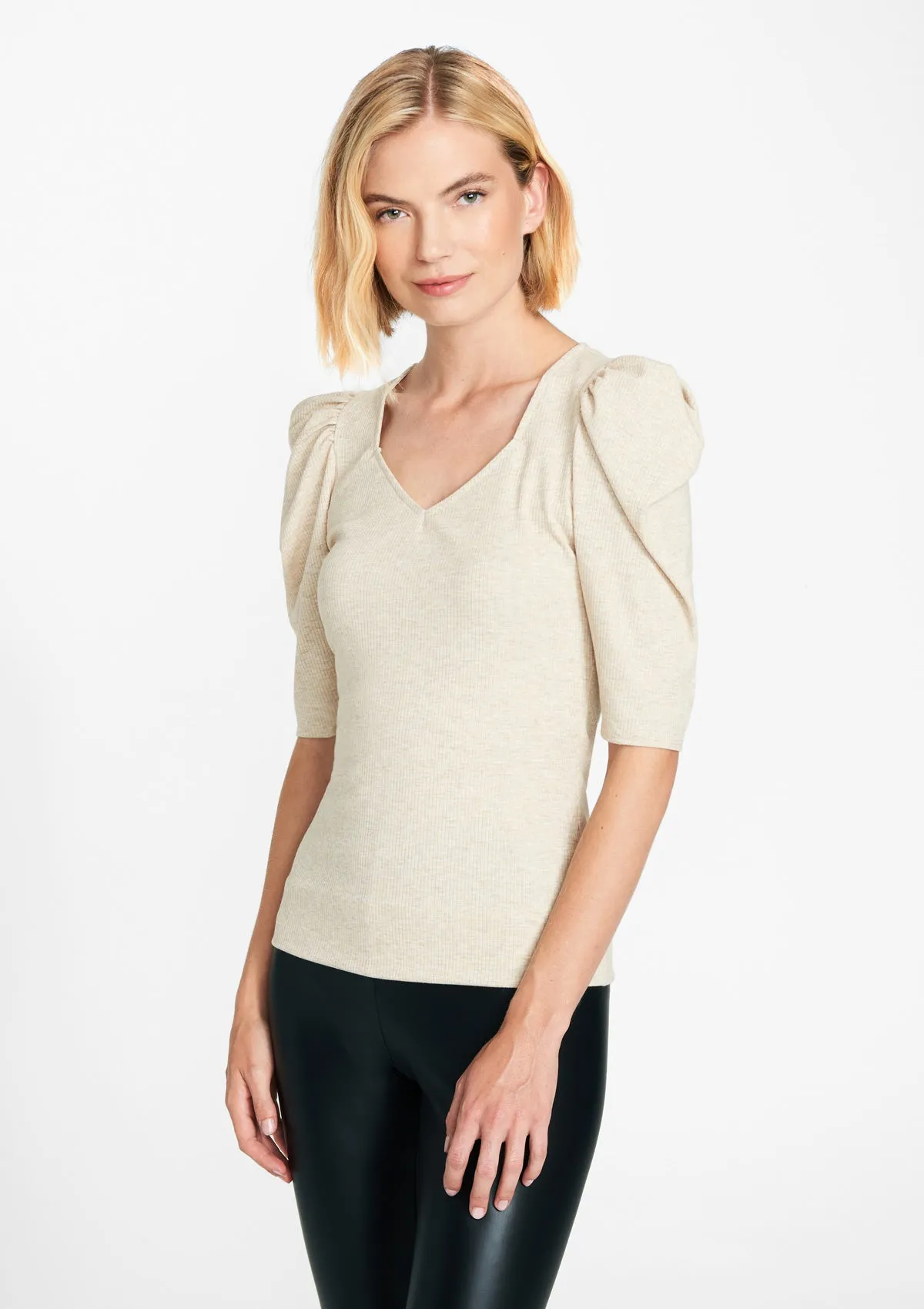 Tall Paulina Puff Sleeve Top