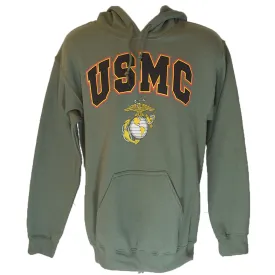 USMC Sweatshirt - Olive Green