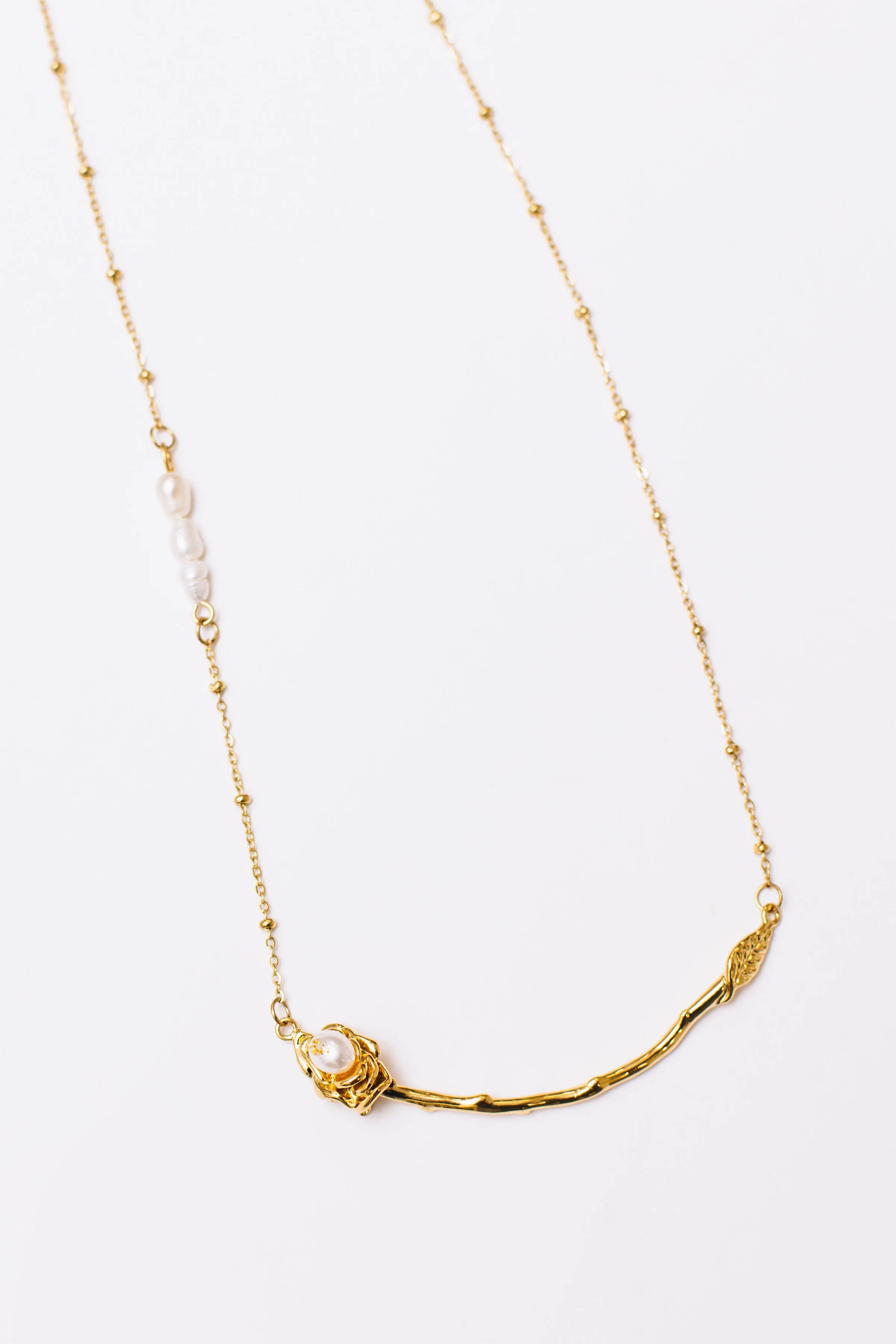 Waterproof Vintage Freshwater Pearls Necklace