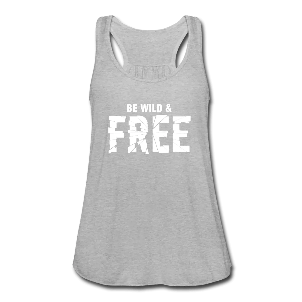 Women's Flowy Be Wild & Free Tank Top
