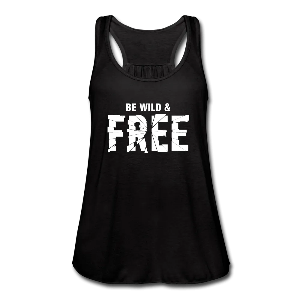 Women's Flowy Be Wild & Free Tank Top