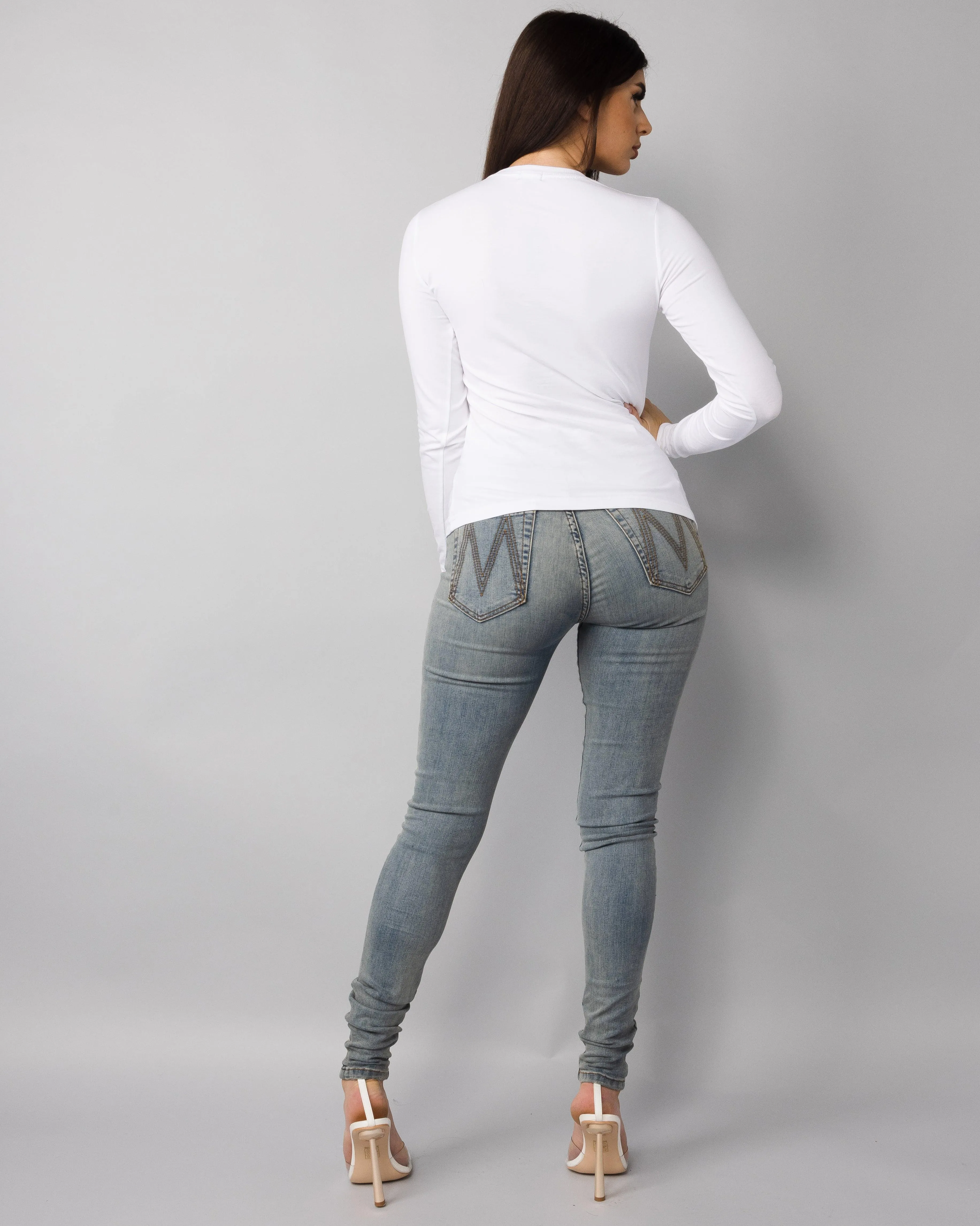 Women's Long Sleeve Lux Signature Tee