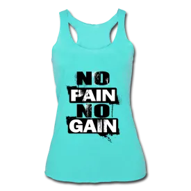 Women’s No Pain No Gain Racerback Tank