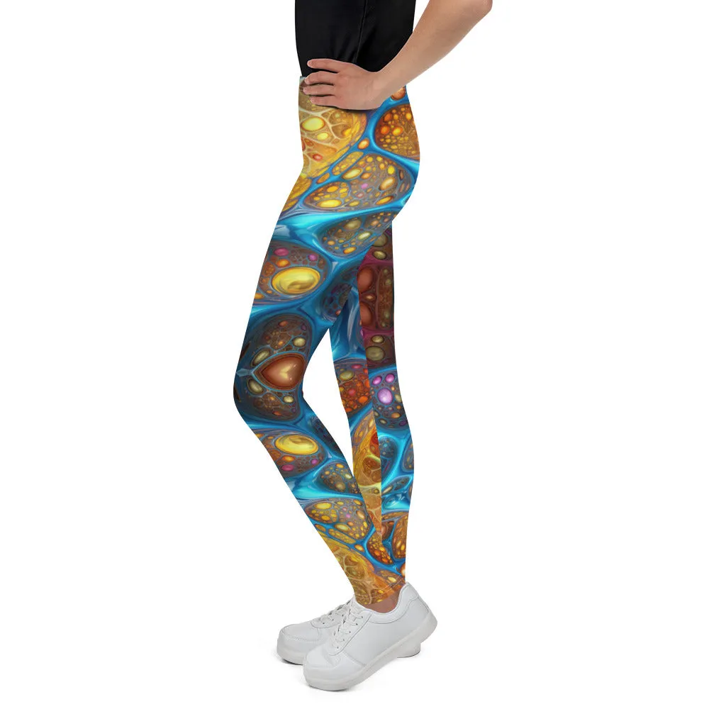 Youth Leggings Microscopic Fantasies