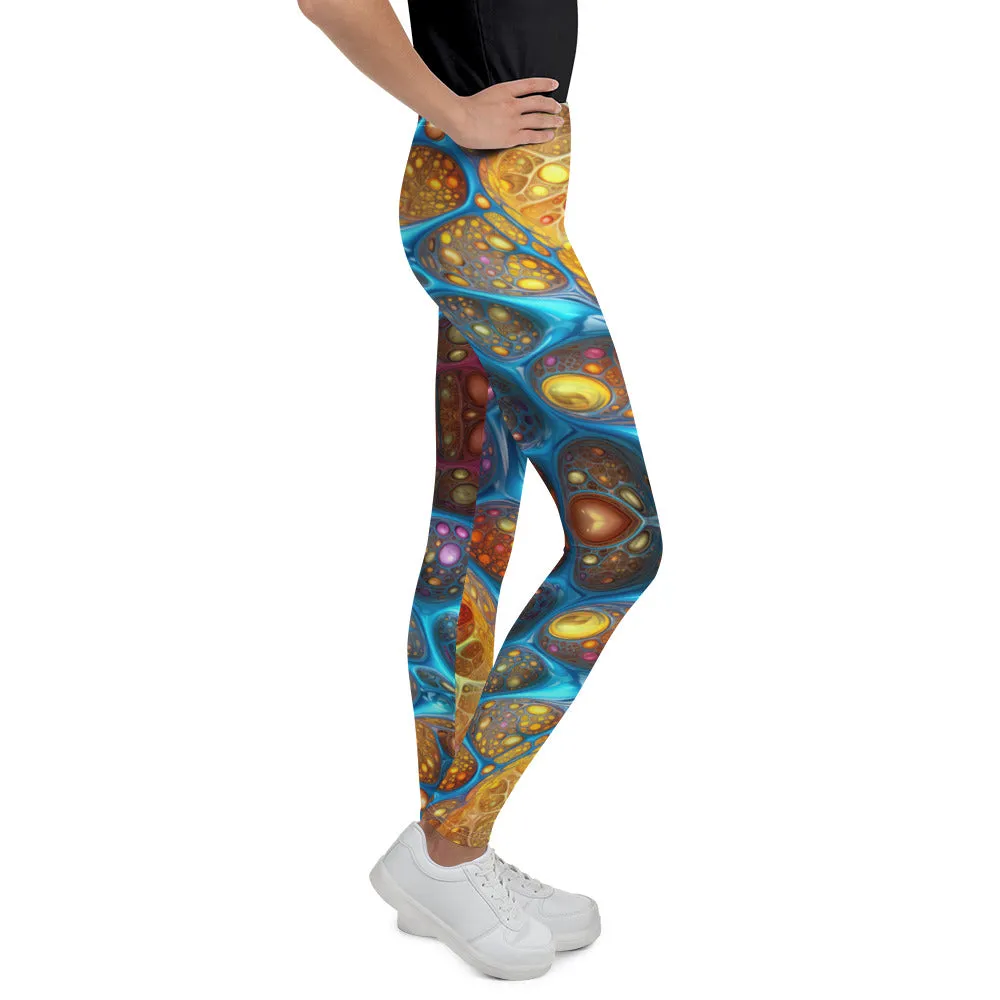 Youth Leggings Microscopic Fantasies